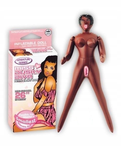 MINI DMUCHANA LALKA MIŁOŚCI MURZYNKA DUSKY DIVA