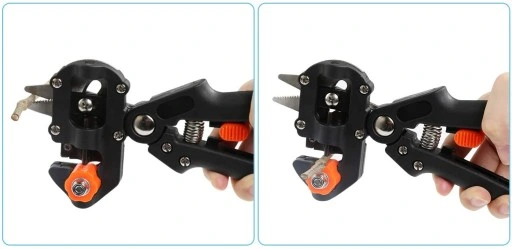 ZESTAW SEKATOR NOŻYCE NOŻYCZKI OGRODOWE DO SZCZEPIEŃ OKULIZACJI DRZEW ETUI