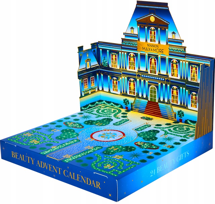 KALENDARZ ADWENTOWY ZESTAW Z KOSMETYKAMI URODA 24 SZT PREZENT DLA KOBIET