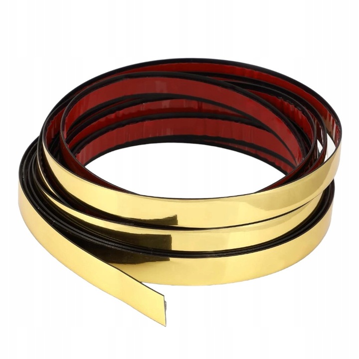 LISTWA DEKORACYJNA OZDOBNA ZŁOTA PVC 21mm GOLD 10 METRÓW SAMOPRZYLEPNA