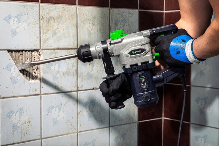 MŁOTOWIERTARKA MŁOT UDAROWY SDS+ WUBER 2100W WALIZKA ZESTAW