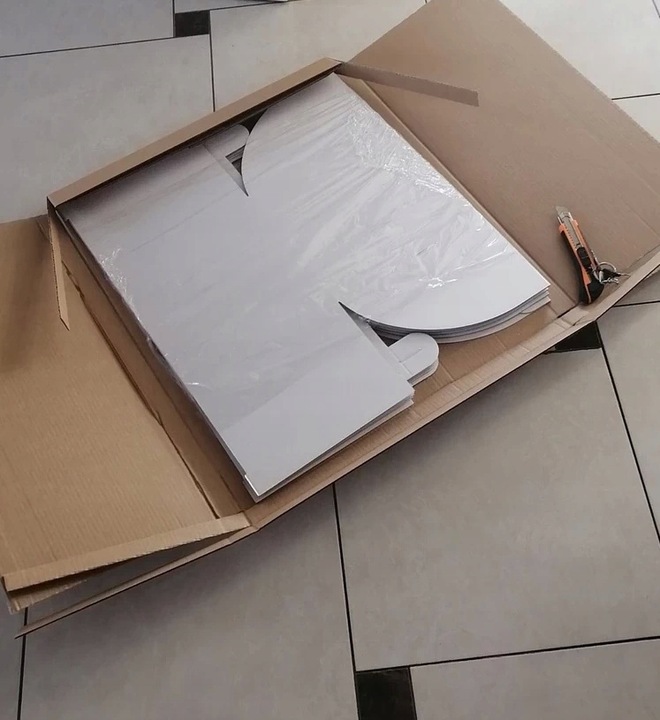 OPAKOWANIE KARTON PUDEŁKO NA TORT 28*28*30cm 5szt