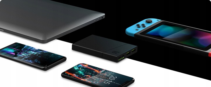 Green Cell Powerbank 10000mAh 18W PowerPlay10s 2x USB-C PD 2x USB-A QC 3.0