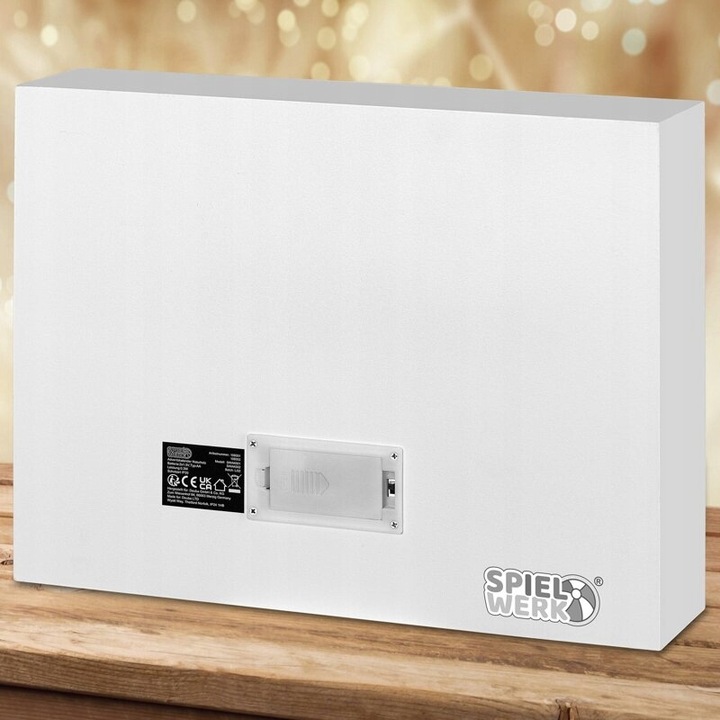 KALENDARZ DREWNIANY ADWENTOWY KRAJOBRAZ LED