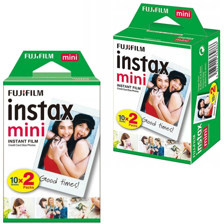 Wkłady Fujifilm Instax Mini Glossy 2 pack 20 zdjęć (120 zdjęć)