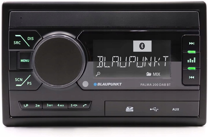Blaupunkt Palma 200 DAB BT Radio samochodowe 2DIN VarioColor Bluetooth MP3
