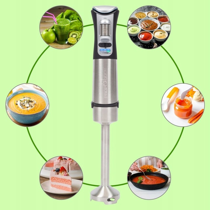 BEZPRZEWODOWY BLENDER RĘCZNY MIKSER USB ŁADOWARKA