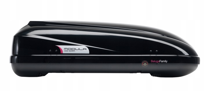BOX DACHOWY BAGAŻNIK MODULA BELUGA 460L MOCS0328 CZARNY POŁYSK