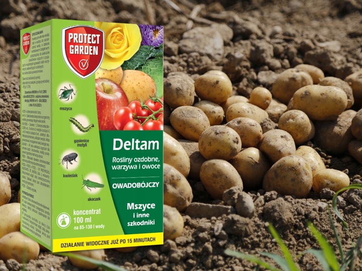 DELTAM ŚRODEK OWADOBÓJCZY MSZYCA KWIECIAK SKOCZEK GĄSIENICE MOTYLI 100ML