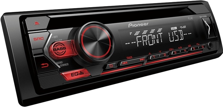 PIONEER DEH-S120UB RADIO CZERWONE CD MP3 USB