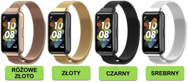 PASEK BRANSOLETA MILANESE DO HUAWEI BAND 7