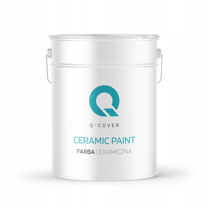 FARBA BIAŁA DO ŚCIAN CERAMICZNA CERAMIC 10L GŁĘBOKI MAT ŚNIEŻNA BIEL