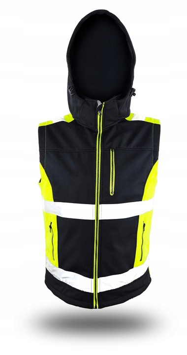 KAMIZELKA ROBOCZA Bezrękawnik KURTKA SOFTSHELL BHP HI-VIS ODBLASKI OC