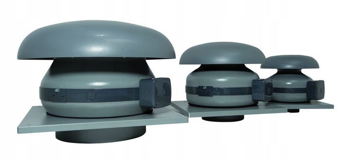 WENTYLATOR DACHOWY 125 mm PROMIENIOWY KANAŁOWY - VORTICE CA 125 MD E RF