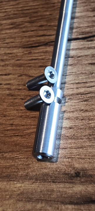 Trzpień dolnego tłoka krups + śruby