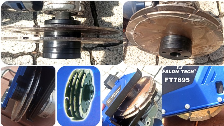 BRUZDOWNICA DO SZLIFIERKI ADAPTER ODSSYS 125 MM