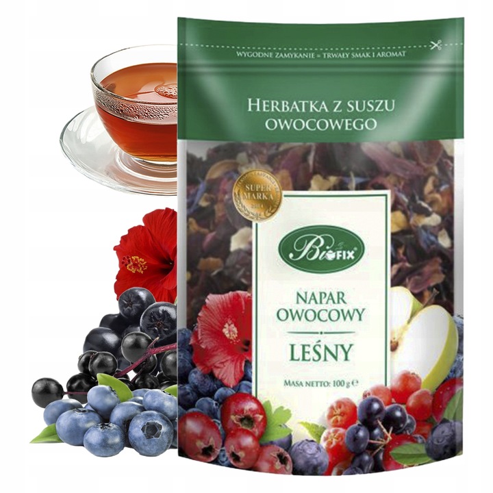 NAPAR BIFIX ZESTAW 9 smaków herbata z suszu (9x100g) 900G