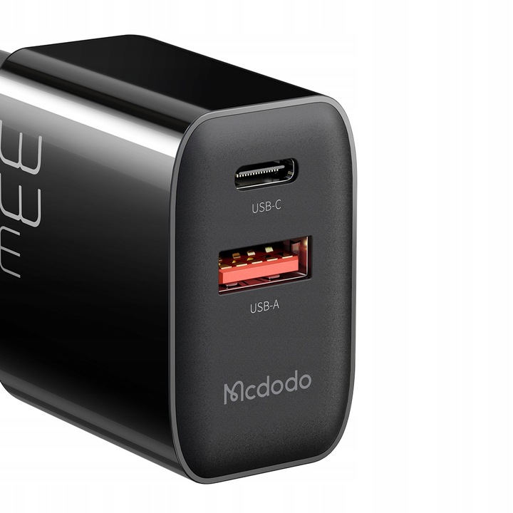 MCDODO SZYBKA ŁADOWARKA SIECIOWA USB USB-C PD 33W