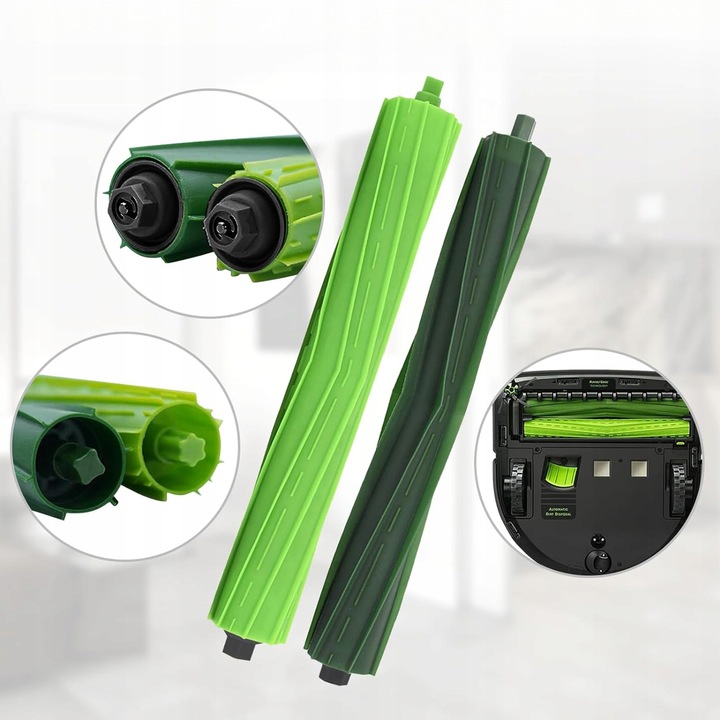 Szczotki Filtry Worki Wałki do iRobot Roomba i3 i4 i5 i6 i7 i8 j7 + PLUS