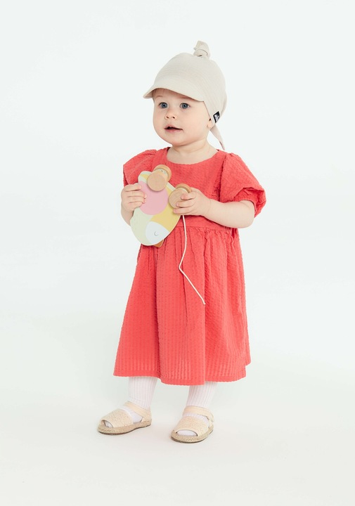 Chustka z daszkiem muślinowa Taupe