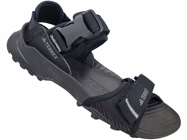 ADIDAS TERREX HYDROTERRA ID4269 BUTY MĘSKIE SANDAŁY NA RZEP CZARNE TRAXION