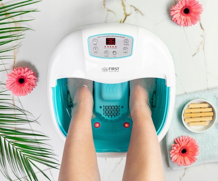 Masażer do stóp wodny AUTOMATYCZNE ROLKI WIBRACJE FIRST AUSTRIA
