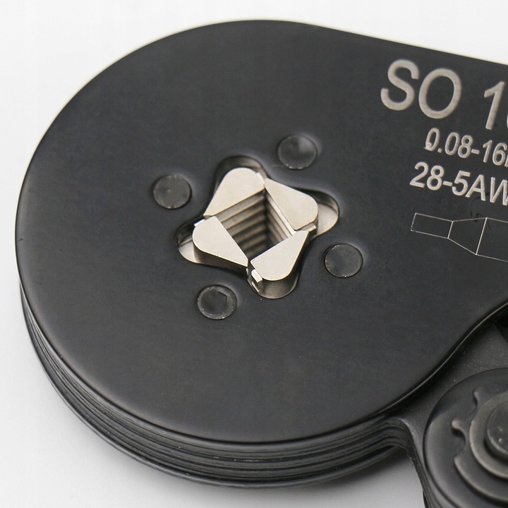 Zaciskarka Praska do Tulejek Kabli Konektorów Przewodów 0,08 mm2 - 16 mm2