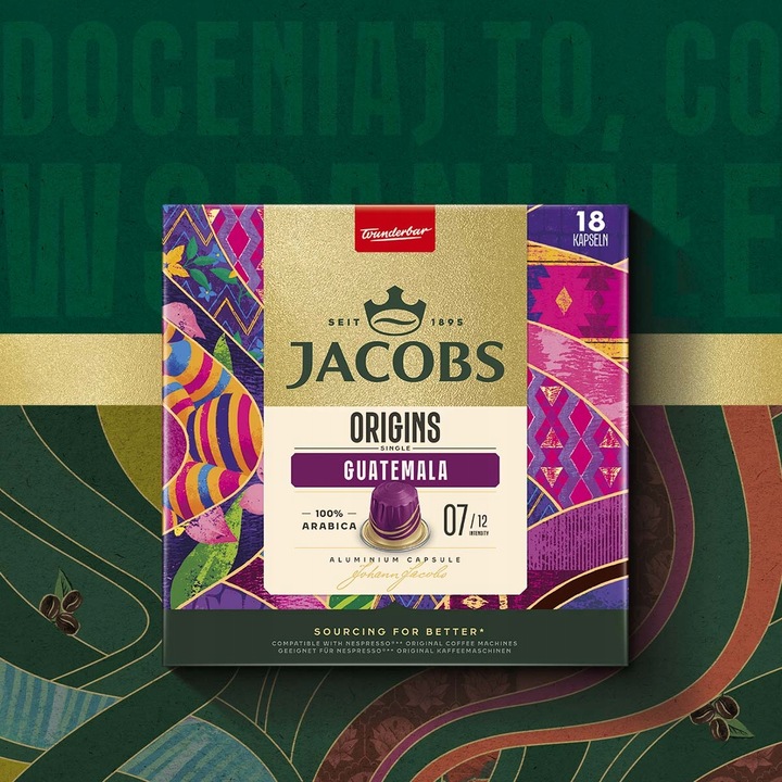 Kapsułki Jacobs do Nespresso(r)* mix rodzajów zestaw 5+1 GRATIS [116 kaw]