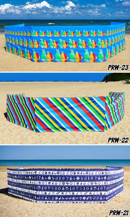 PARAWAN PLAŻOWY 16M NA PLAŻE PARAWANY MATA PIKNIK MORZE POLSKI PRODUCENT