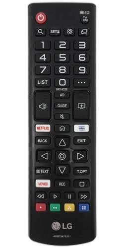 PILOT LG AKB75675311 NETFLIX SMART 2012-2020