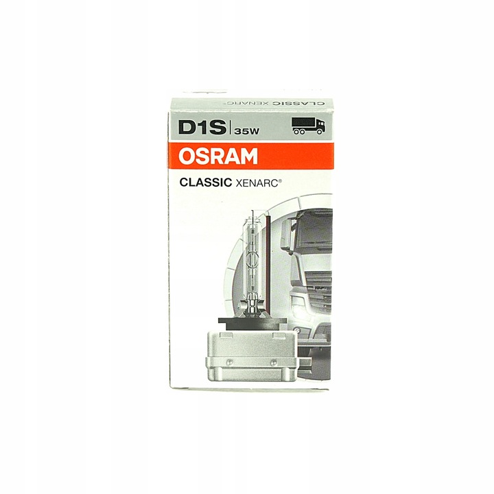 ŻARÓWKI XENON KSENON ŻARNIK OSRAM D1S 35W PK32d-2 XENARC CLASSIC 66140CLC