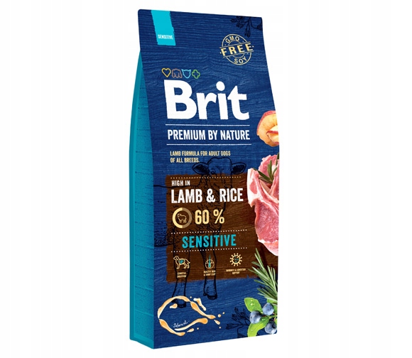BRIT PREMIUM BY NATURE SENSITIVE LAMB 15kg