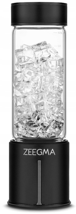 Blender przenośny Zeegma Vitamine Go Plus Black 5000 mAh 465 ml 300W USB-C