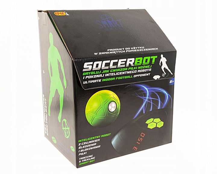 Soccerbot - Inteligentny robot do gry w piłkę nożną POLSKA WERSJA JĘZYKOWA