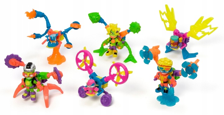 SUPER ZINGS THINGS Turbo Ice + Egzoszkielet SUPERTHINGS seria 11 12 Pojazd