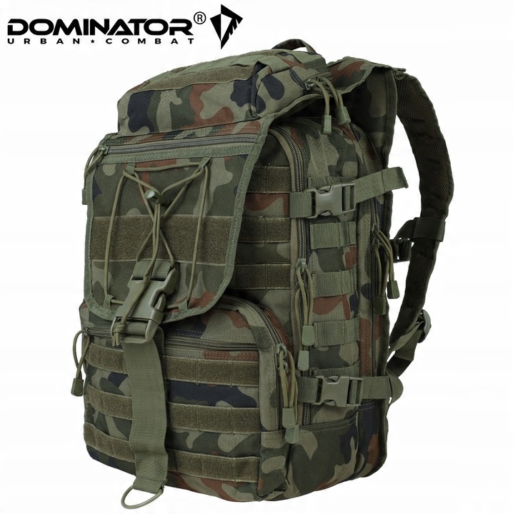 PLECAK WOJSKOWY TAKTYCZNY 45L DOMINATOR MOLLE MORO CAMO PL WOODLAND wz.93