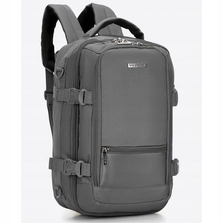 PLECAK WITTCHEN BAGAŻ PODRĘCZNY 40x25x20 29-3P-000-01 SZARY