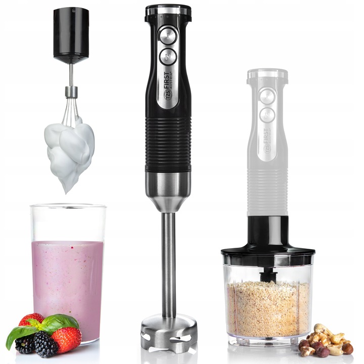 Blender Rozdrabniacz Trzepaczka 3w1 First Austria