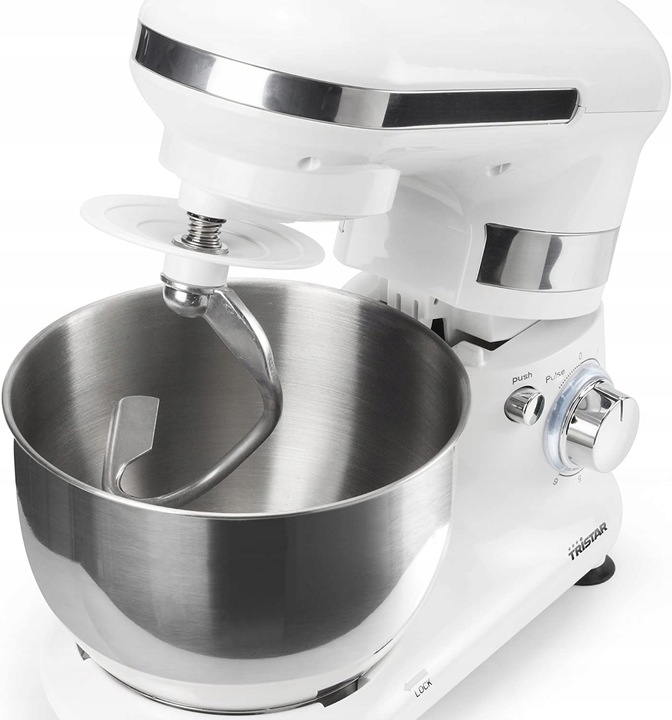 PLANETARNY mikser Robot kuchenny 600W misa RVS 4L 3 mieszadła 6 prędkości