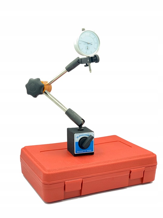 ZESTAW POMIAROWY SPRAWDZANIA BICIA TARCZ: CZUJNIK ZEGAROWY + STATYW AUTOMAT