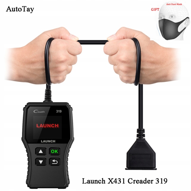 NAJLEPSZY PROFESJONALNY TESTER DIAGNOSTYCZNY LAUNCH CR319 OBDII JĘZYKPOLSKI