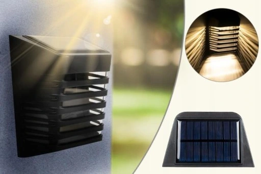 10x Lampka Solarna Elewacyjna LED z Czujnikiem