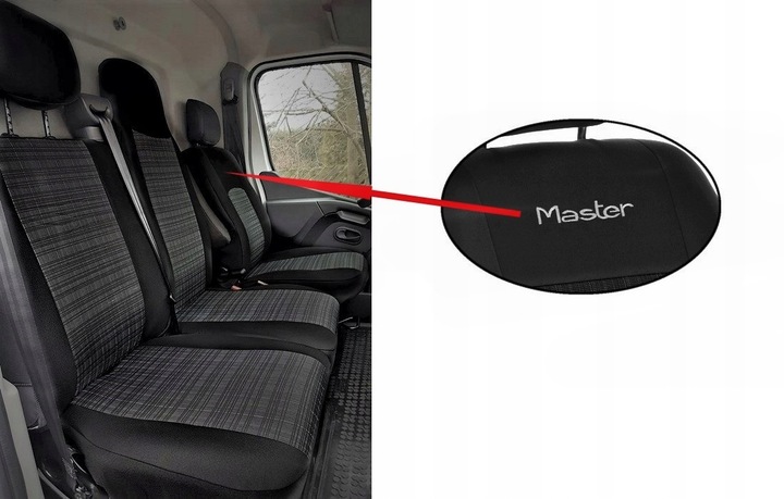 POKROWCE samochodowe RENAULT MASTER MOVANO 2010+