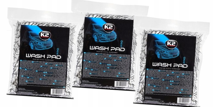 K2 WASH PAD PRO gąbka do mycia auta samochodu z mikrofibrą delikatna