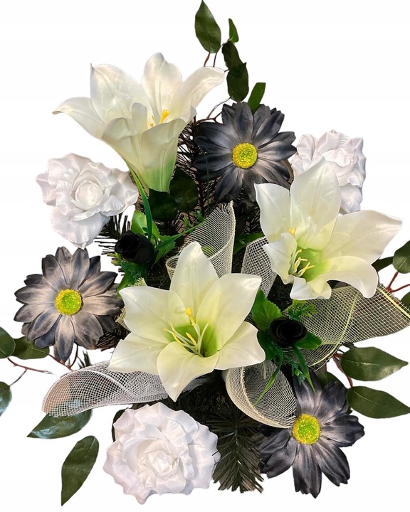 Stroik grób kompozycja wiązanka donica Stanpol U4