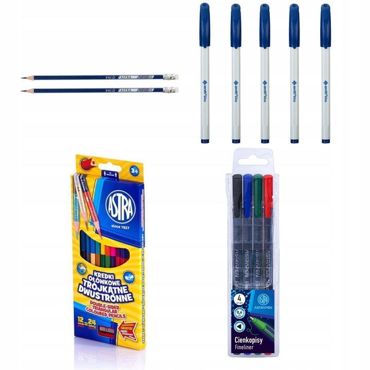 Wyprawka szkolna z zeszytami 4-8 XXL