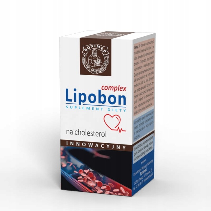 Bonimed Lipobon complex na cholesterol 60 kapsułek