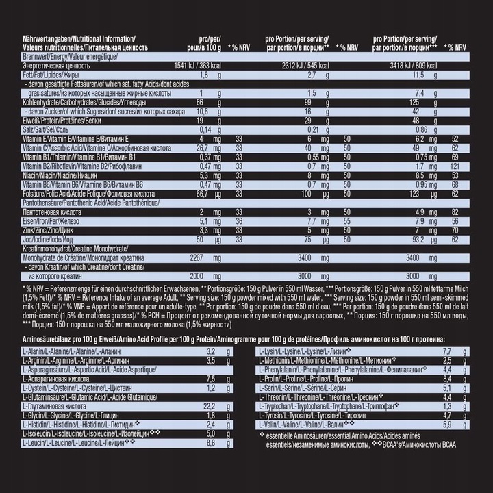 Weider Mega Mass 4000 3 kg - Czekolada | Mass Gainer