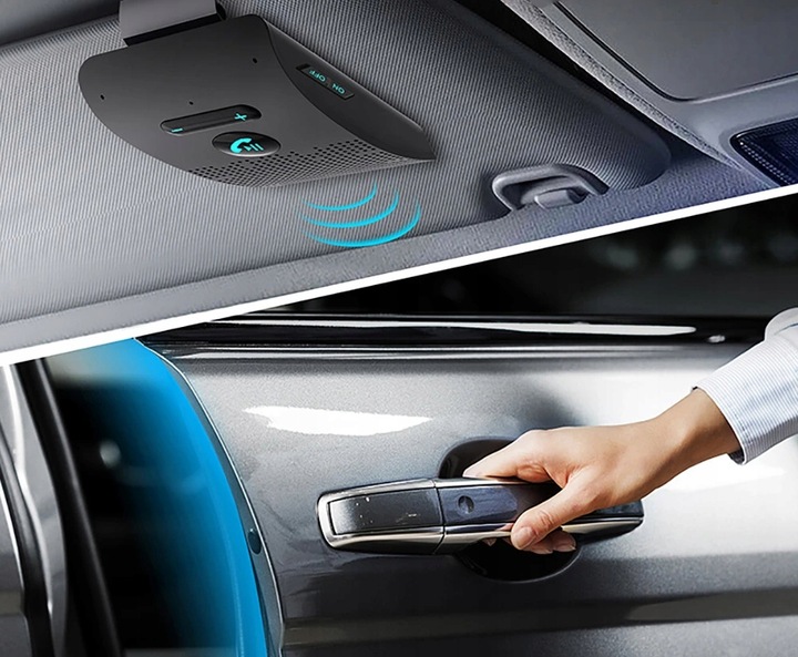 BEZPRZEWODOWY ZESTAW GŁOŚNOMÓWIĄCY DO SAMOCHODU BT