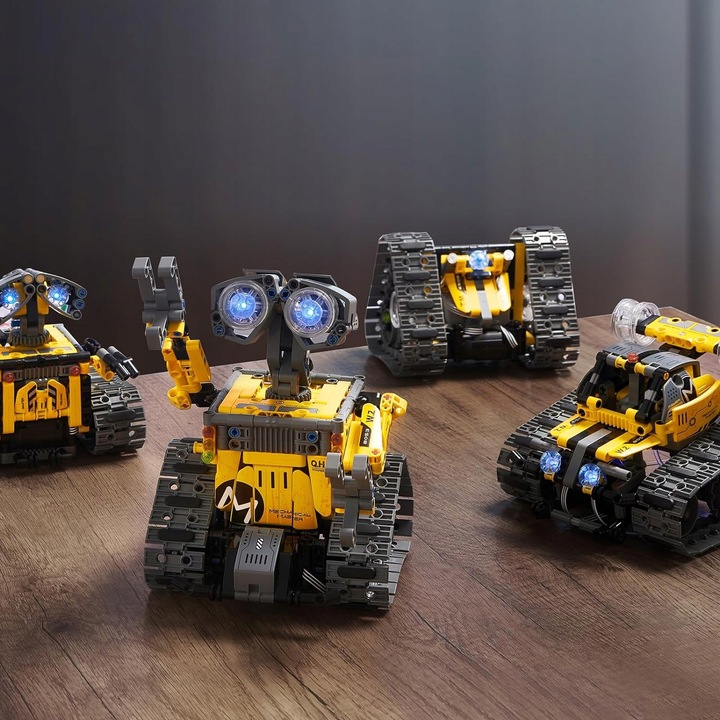 PROGRAMOWALNY ROBOT DUŻY ZESTAW KONSTRUKCYJNY APP I PILOT KONTROLA 672EL